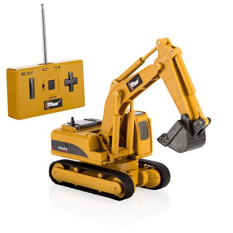 top race mini r c excavator|adult remote control excavator.